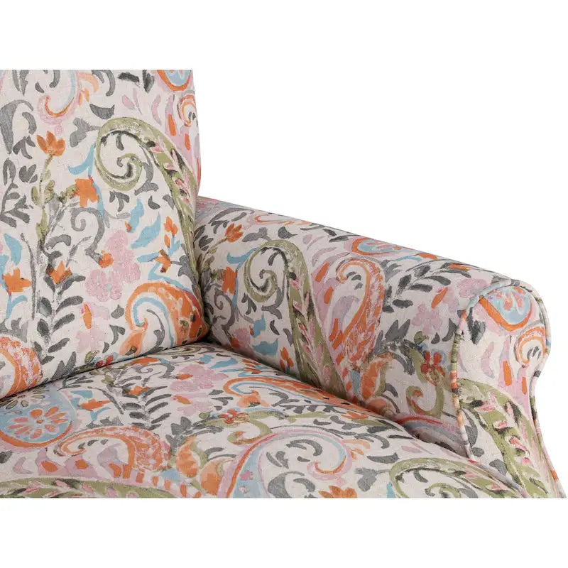 Mixed Hardwood & Foam Push-Back Recliner Chair with Pocket Coils & Tapered Legs