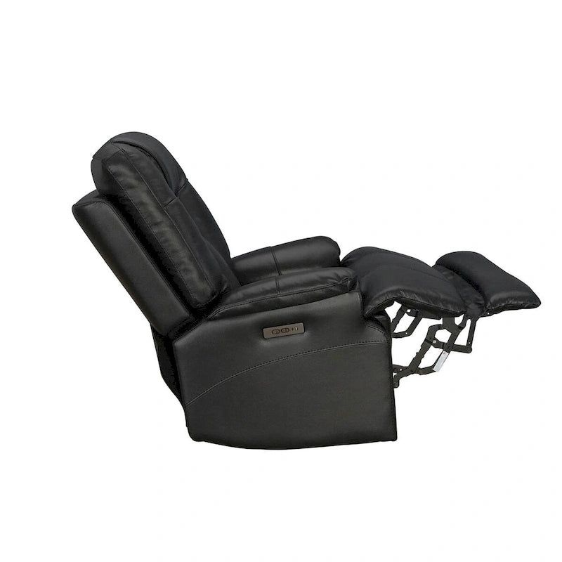 Top Grain Leather Zero Gravity Power Recliner with Adjustable Headrest & USB-C