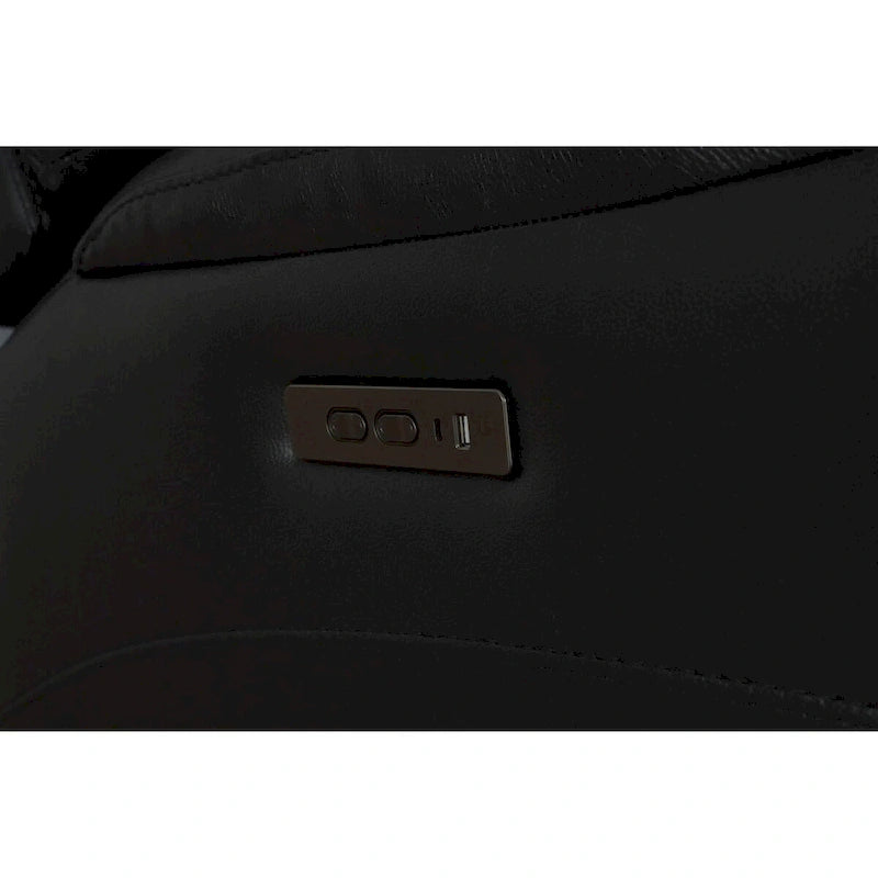Top Grain Leather Zero Gravity Power Recliner with Adjustable Headrest & USB-C