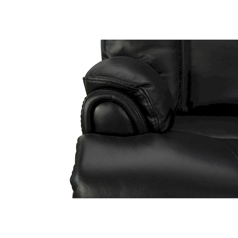 Top Grain Leather Zero Gravity Power Recliner with Adjustable Headrest & USB-C