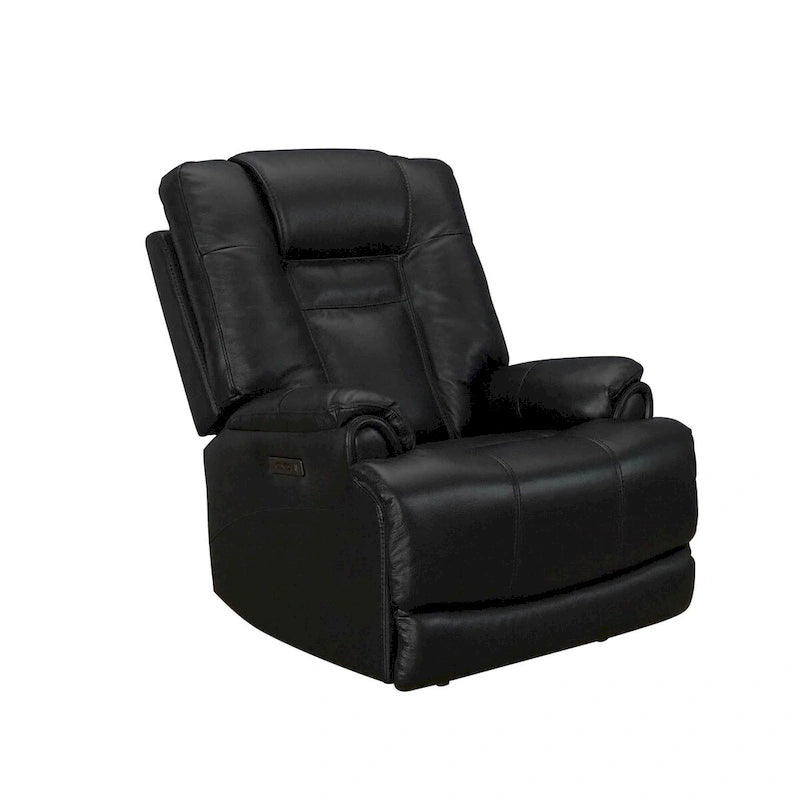 Top Grain Leather Zero Gravity Power Recliner with Adjustable Headrest & USB-C