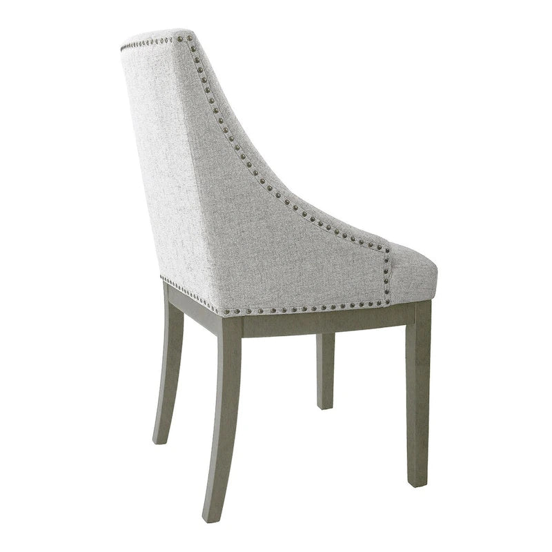 Polyester Blend & Wood Upholstered Barrel Accent Chair with Curved Back